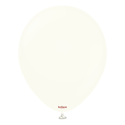 100 Ballons Retro White 12