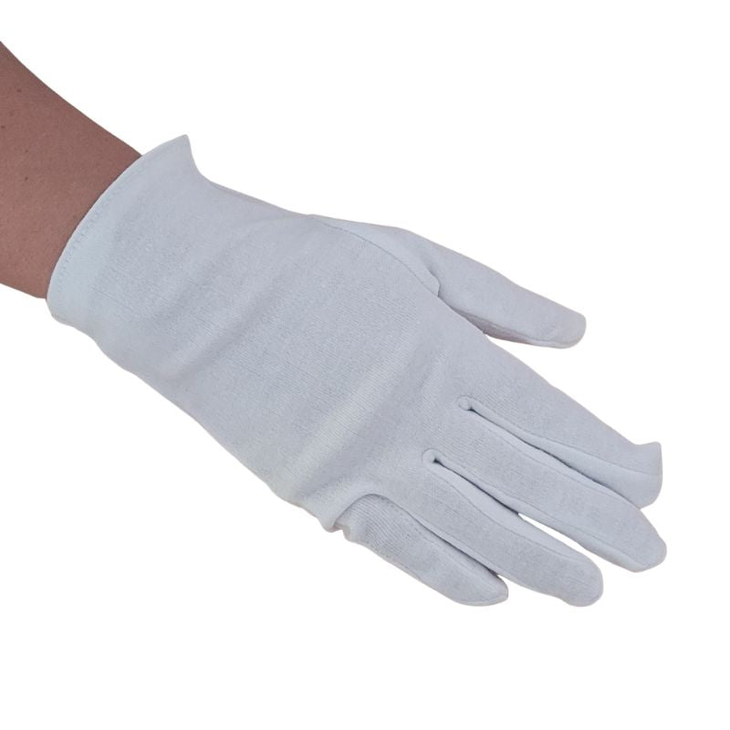1 Gant Coton Blanc Taille L (VRAC)