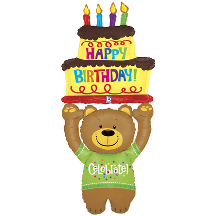 Ballon Aluminium 5′ Ours Special Delivery – Grabo