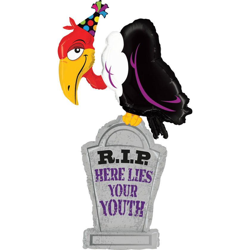 Ballon Aluminium 5' Vautour R.I.P Special Delivery – Grabo