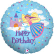 Ballon Aluminium 18″ Fairy Princess Birthday – Grabo