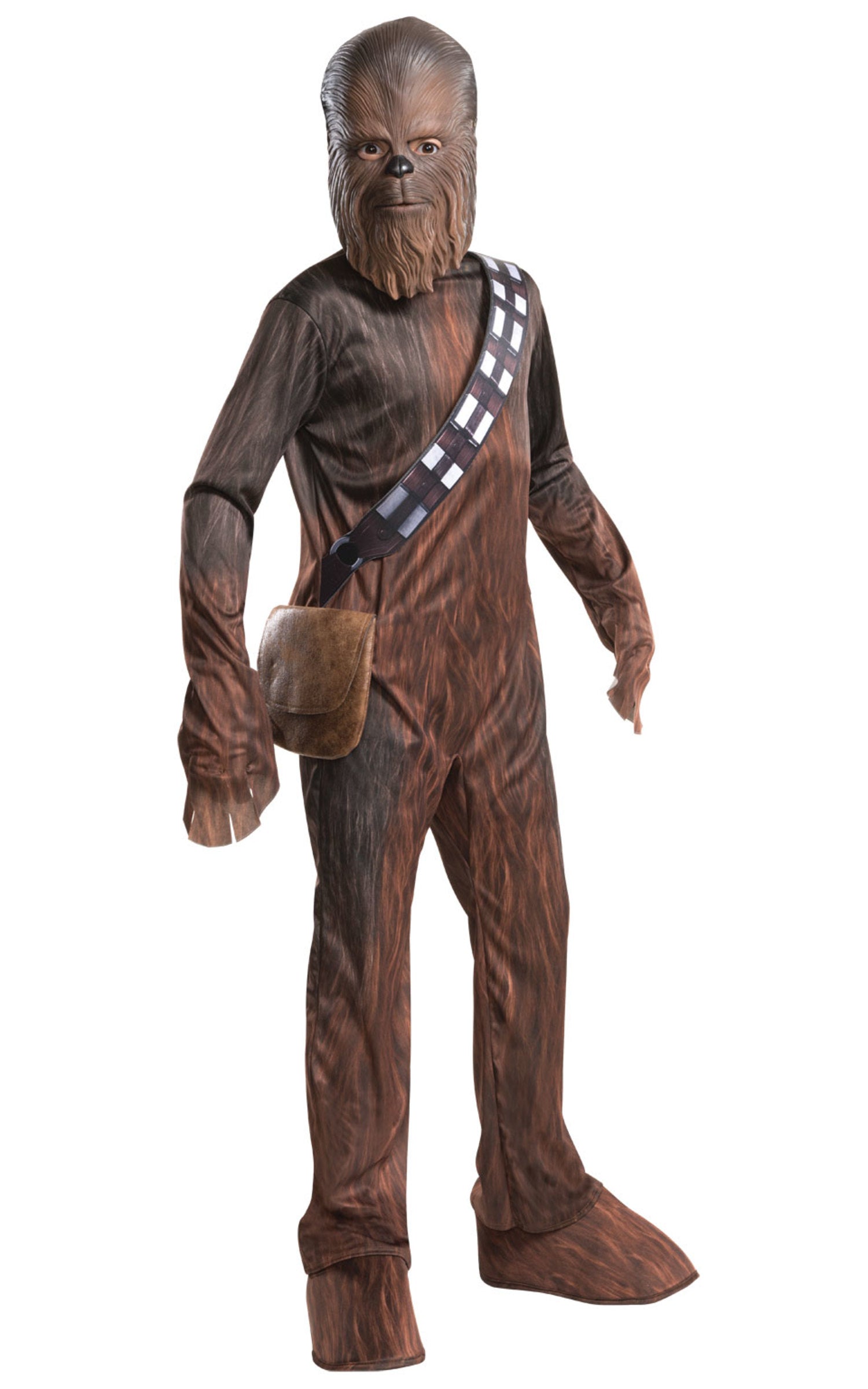 Déguisement Chewbacca enfant - Solo: A Star Wars Story | combinaison avec bandoulière incorporé, surbottes , masque | J2F Shop