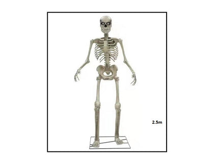 squelette géant lumineux sonore et motorisé 220v 2.5m