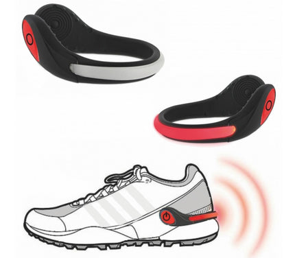 clip lumineux led jogging pour chaussure