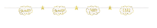 Guirlande - Twinkle Little Star | 1 guirlande en papier de 2,13m | J2F Shop