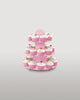 Présentoir cupcakes grand modèle rose | 3 support pour cupcakes de 3 étages | J2F Shop