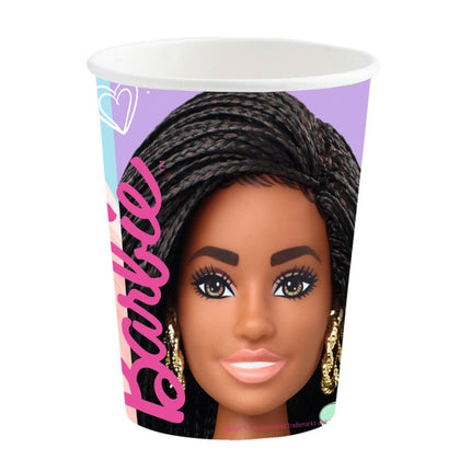 8 Verres Barbie - Amscan