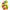 Chiffre 6 Animaloons Chenille 40