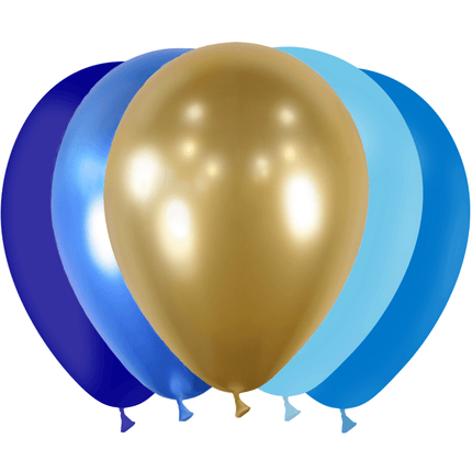 20 Ballons HG112 Assortiment Camaïeu Bleu - Balloonia