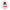 1 ballon latex 3' Bonhomme de Neige 2 faces Quadricouleur Blanc