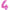 Chiffre 4 Holographic Fuchsia 40