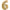 Chiffre 6 Holographic Gold 5 40