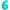 Chiffre 6 Holographic Tiffany 40