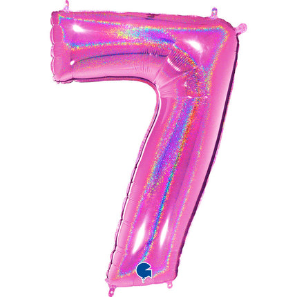 Chiffre 7 Holographic Fuchsia 40