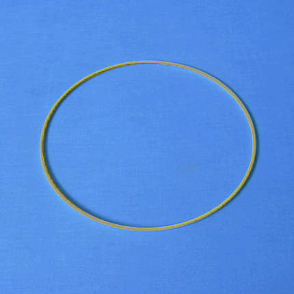 Cercle en Époxy Doré 15cm