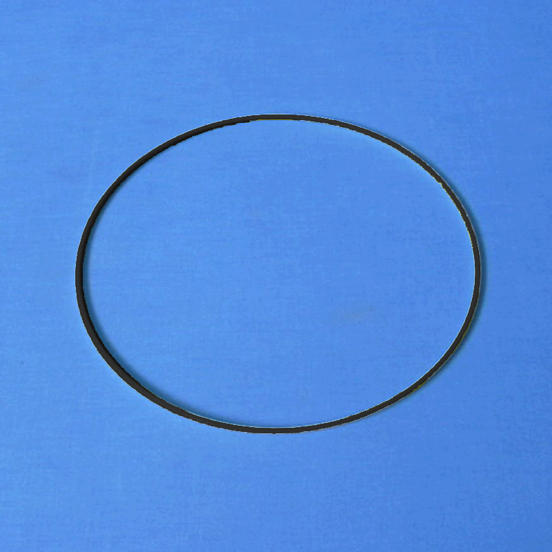 Cercle en Époxy Noir 55cm