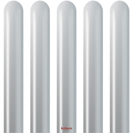 50 Ballons Modeling 260 Mirror Silver - Kalisan