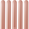 50 Ballons Modeling 260 Mirror Rose Gold - Kalisan