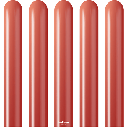 100 Ballons Modeling 260 Mirror Rouge - Kalisan