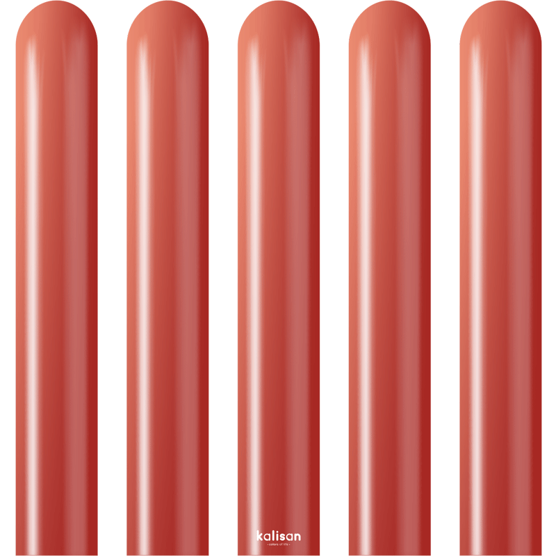 100 Ballons Modeling 260 Mirror Rouge - Kalisan