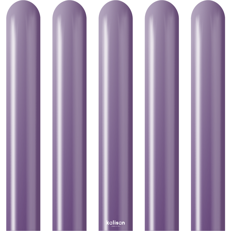 50 Ballons Modeling 260 Mirror Violet - Kalisan