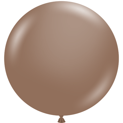 1 Ballon 60cm Cacao- Ballonrama