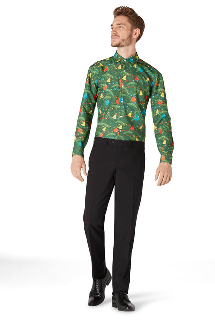 Chemise Suitmeister Christmas Green Tree Shirt