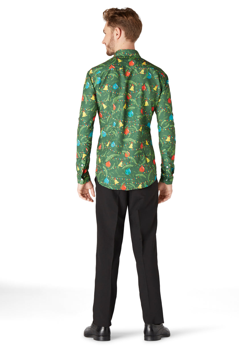 Chemise Suitmeister Christmas Green Tree Shirt