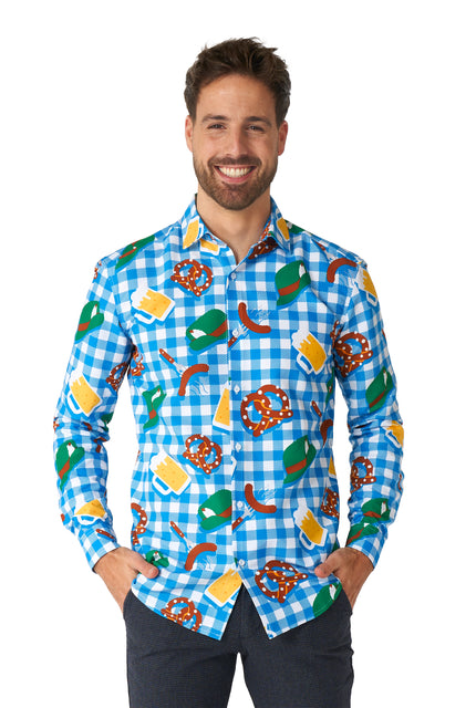Chemise Suitmeister October Check Blue