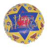 Ballon Aluminium Happy Hanukkah