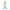 Chiffre 1 Stand Up BABY BLUE 32