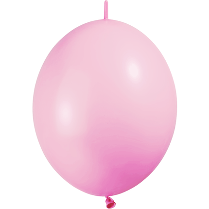 10 Ballons Déco Link 12″ Rose Bonbon - Balloonia