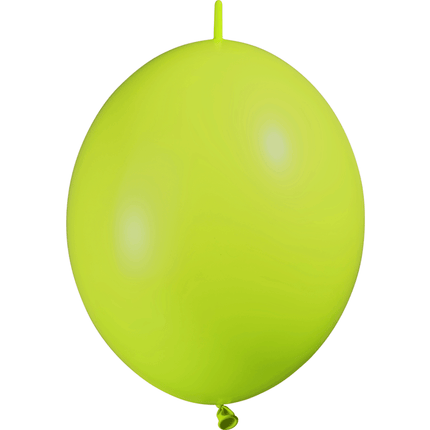 25 Ballons Déco Link 6″ Limette - Balloonia