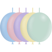 10 Ballons Déco Link 12″ Pastel Matte Assortiment - Balloonia