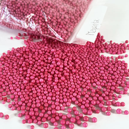 Billes de Polystyrène Magenta 25g