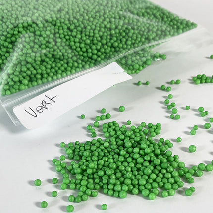 Billes de Polystyrène Vert 25g