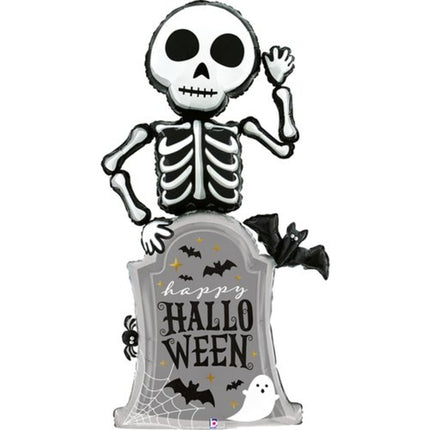 Ballon Aluminium Squelette Halloween 7' – Grabo