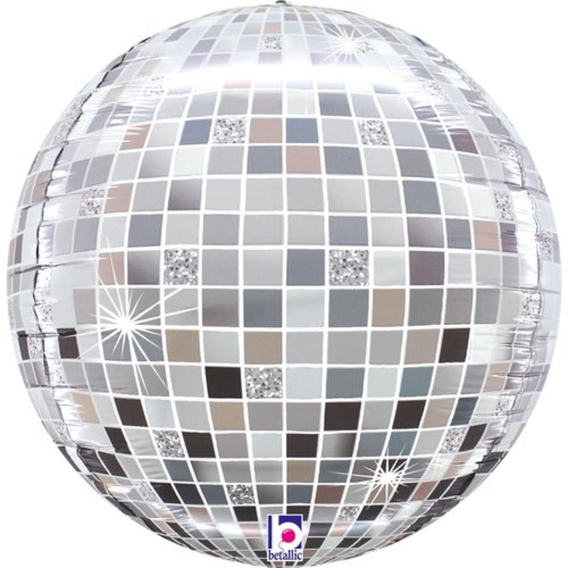 Ballon Aluminium Boule de disco 22