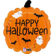 Ballon Aluminium Citrouille d'Halloween 18″ – Grabo