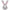 Ballon Aluminium 37″ Bunny Head - Grabo