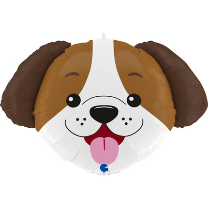 Ballon Aluminium 33″ Dog Head - Grabo