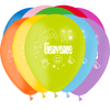10 Ballons Latex HG95 Bienvenue Comique - PMS