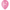 10 Ballons Latex HG95 Baptême Rose - PMS
