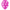 8 Ballons Latex HG95 Coeur Fuchsia - PMS