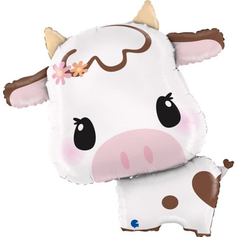 Ballon Aluminium Vache Cute 33