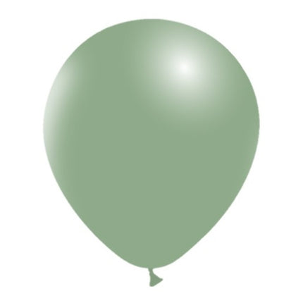 50 Ballons Latex HG112 Vintage Vert - Balloonia