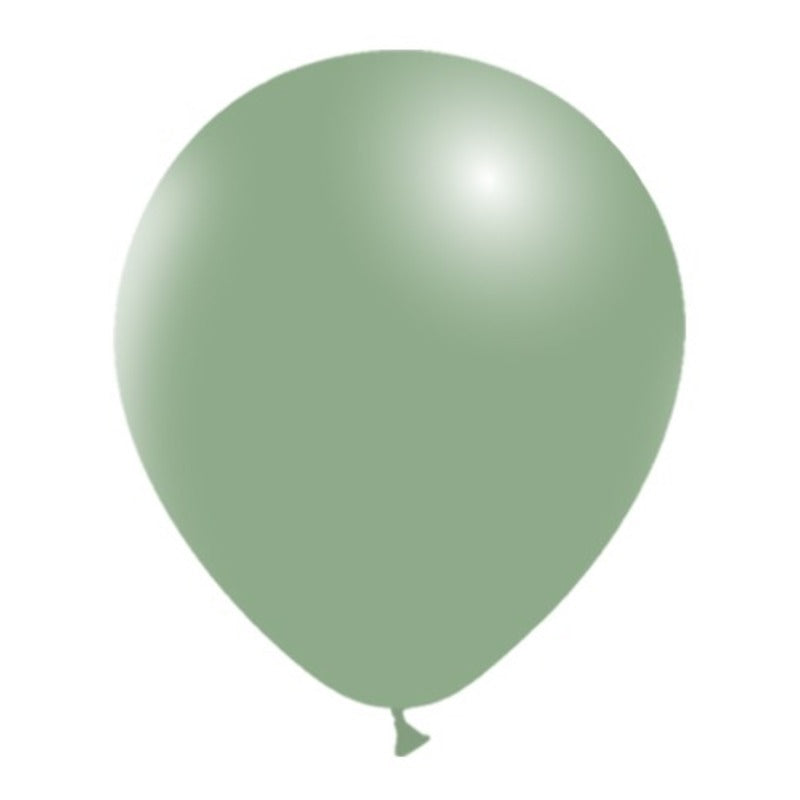 10 Ballons Latex HG112 Vintage Vert - Balloonia