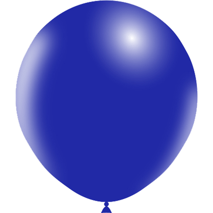 5 Ballons HG118 Bleu Marine - Balloonia