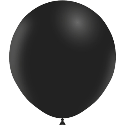 5 Ballons HG118 Noir - Balloonia