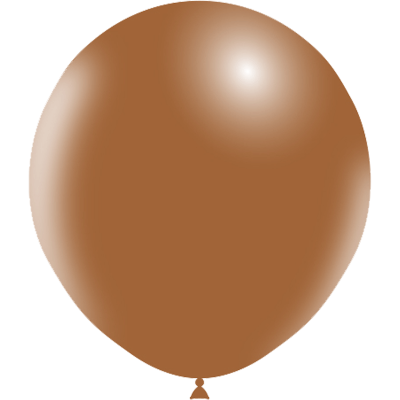 5 Ballons HG118 Marron - Balloonia